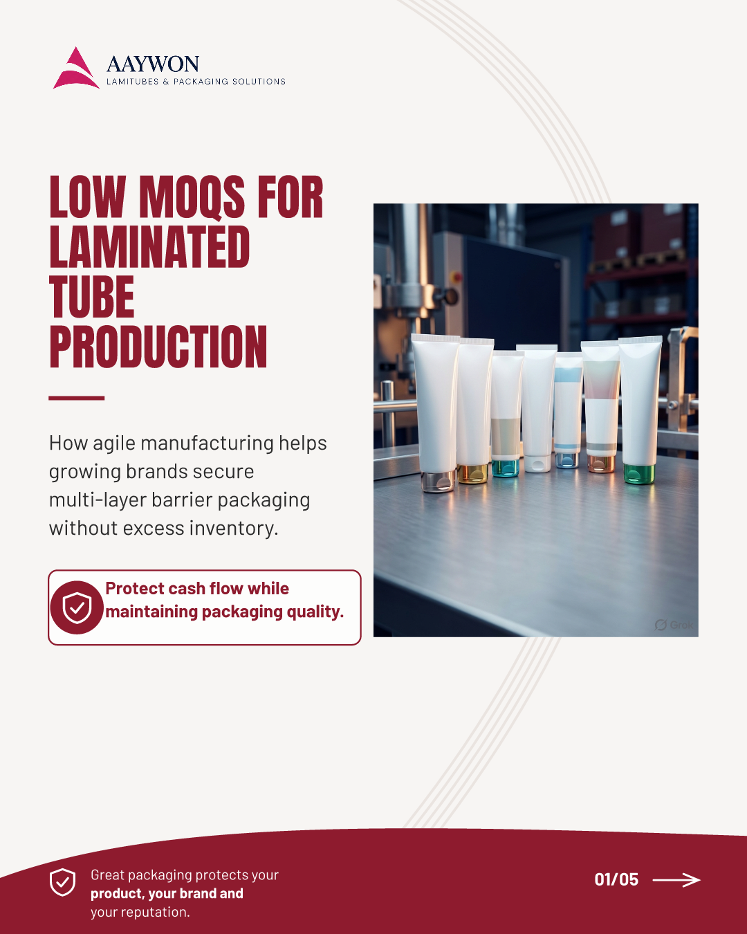 Low Minimum Order Quantities for ABL and PBL Tube Production